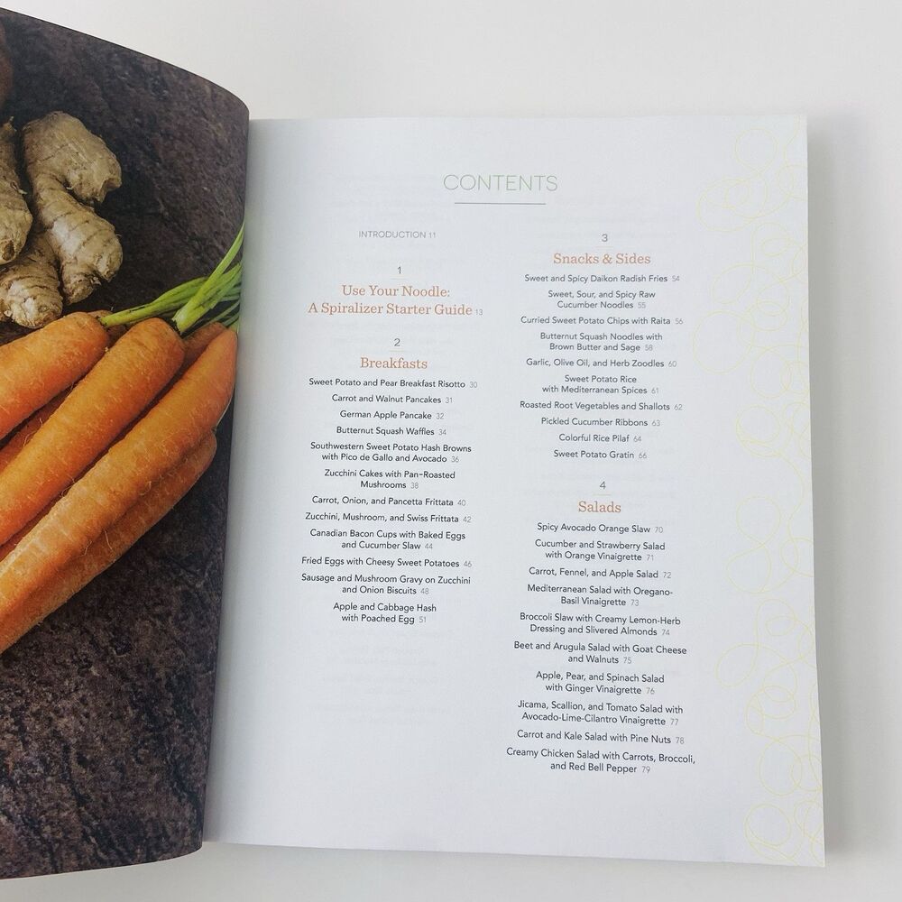 Healthy Spiralizer Cookbook : Flavorful and Filling Salads, Soups & Suppers - Picture 11 of 16
